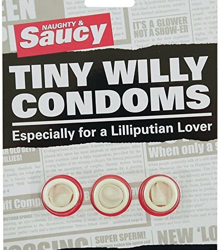Humorný darček mini kondómy