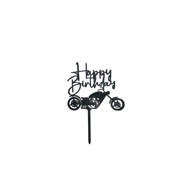 tortovy zapich motorka happy birthday smileshop