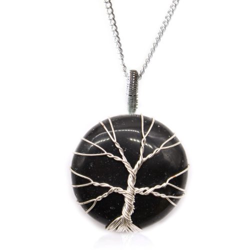 Náhrdelník z drahých kameňov strom života - Čierny Ónyx je krásnym doplnkom každodenného outfitu aj elegantného príležitostného odevu. Náhrdelník z drahých kameňov strom života - Čierny Ónyx je výborný ako darček k narodeninám alebo výročiu, rovnako ako darček len tak pre niekoho na kom Vám záleží.