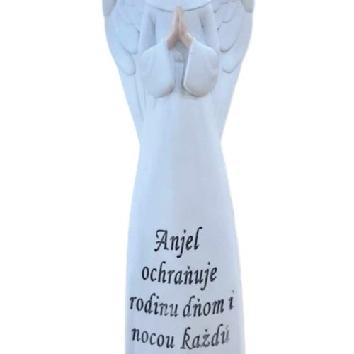 Keramický anjel s nápisom je krásna dekorácia do vášho domova. Darujte keramického anjelika narodeninám alebo len tak z lásky vašej blízkej osobe. Anjel bude ochraňovať svojho majiteľa, je symbolom šťastia a dobrej nálady.
