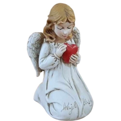 Keramický anjel s nápisom je krásna dekorácia do vášho domova. Darujte keramického anjelika narodeninám alebo len tak z lásky vašej blízkej osobe. Anjel bude ochraňovať svojho majiteľa, je symbolom šťastia a dobrej nálady.